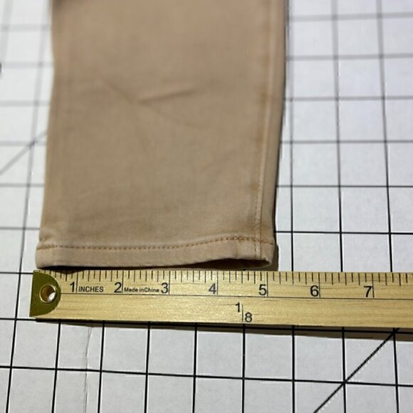 AG Adriano Goldschmied Legging Ankle Super Skinny Jeans Khaki - size 27R - Picture 8 of 13